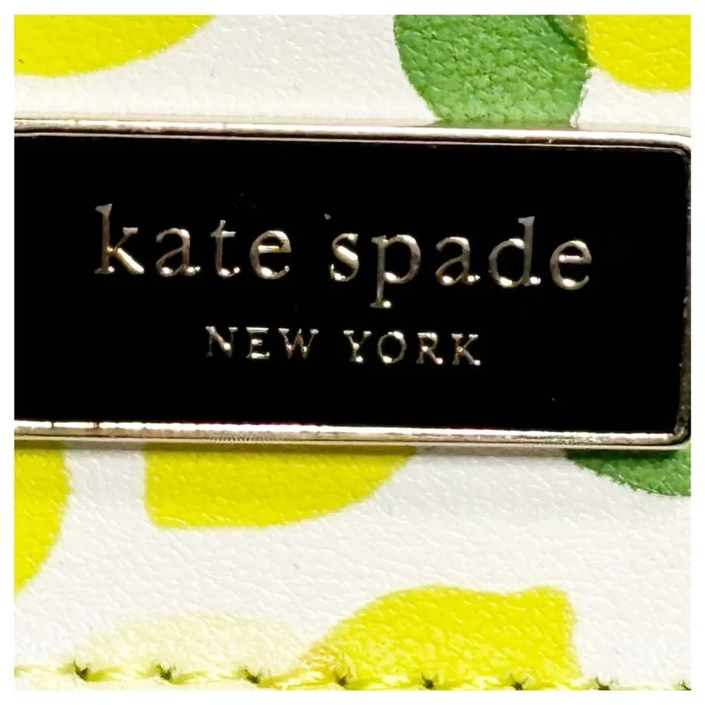 Kate Spade Leather Belt Bag Women's Yellow Lemon Print Cottagecore